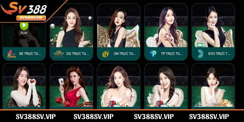 Sảnh casino online là khu vực tập hợp các trò chơi bài hấp dẫn 